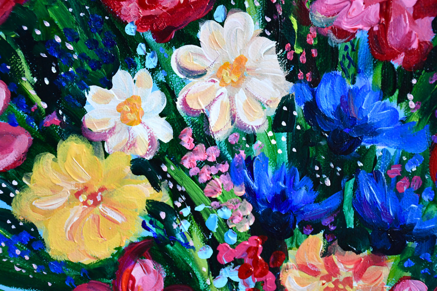 Myślę tylko o…kwiecistej łące (80x100)