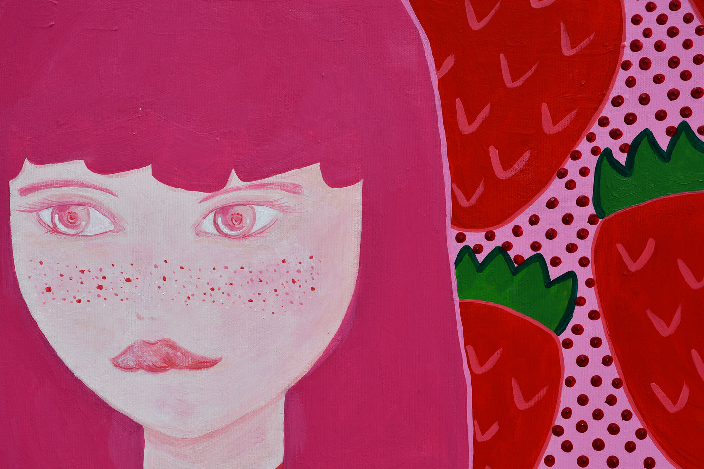 Craving Strawberries (80x100)