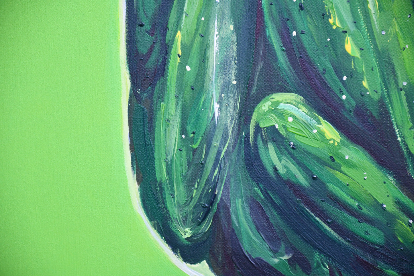 Myślę tylko o... chrupiących, kiszonych ogórkach! (80x100)