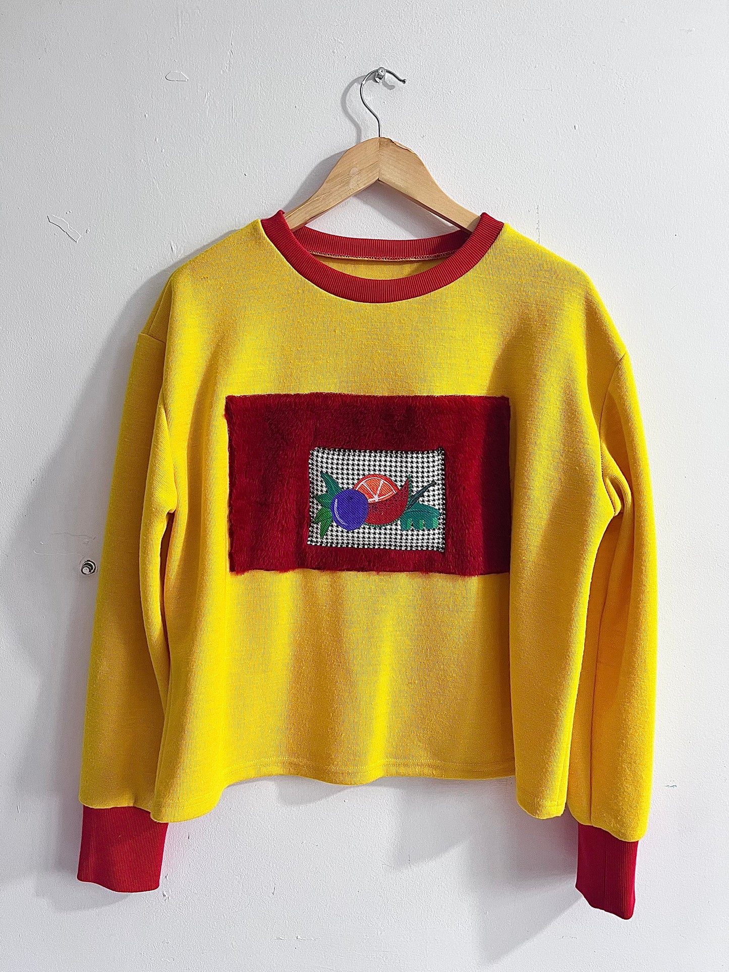 Yellow Tutti Frutti Sweater