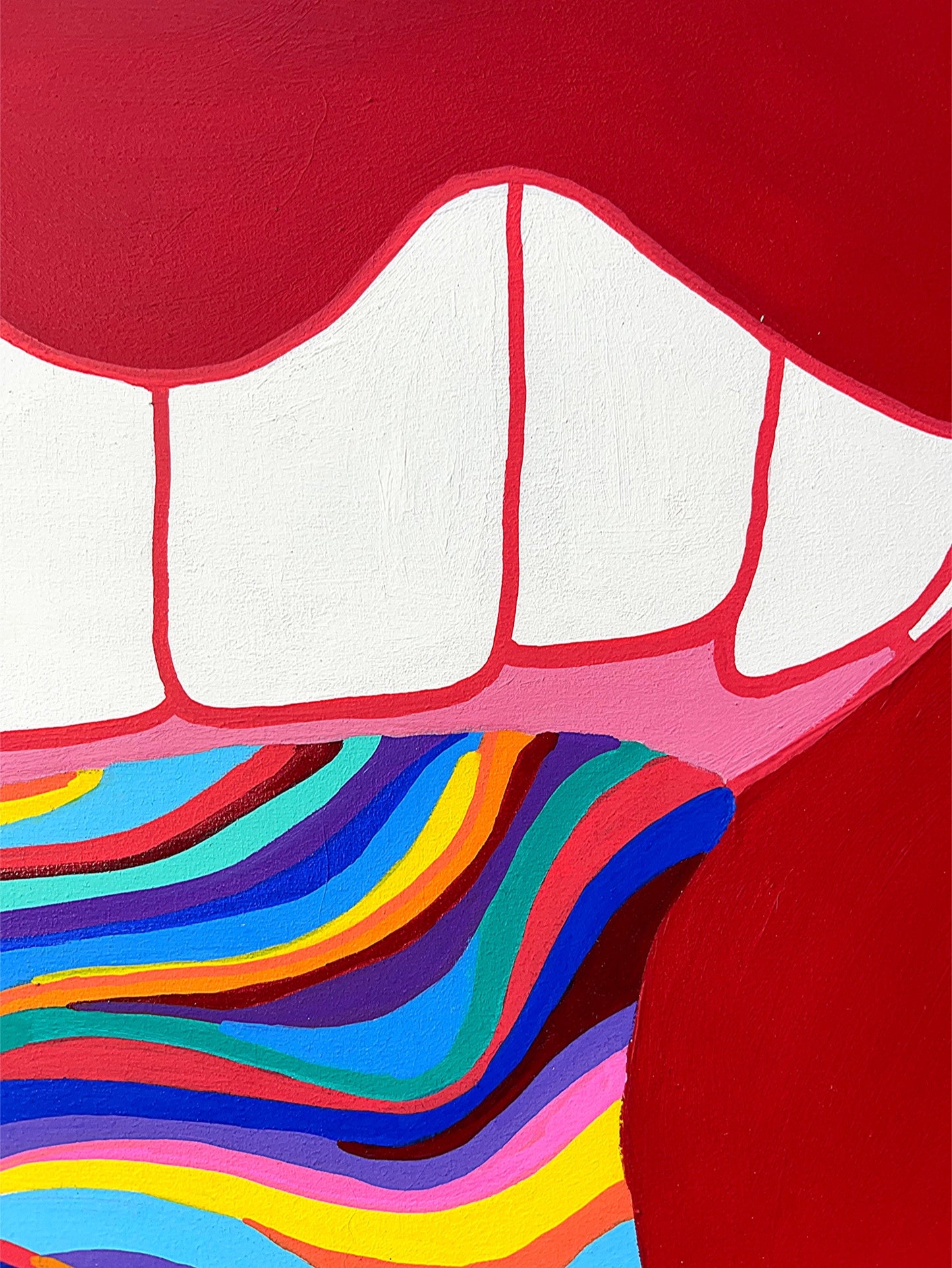 Colorful smile (41x44)